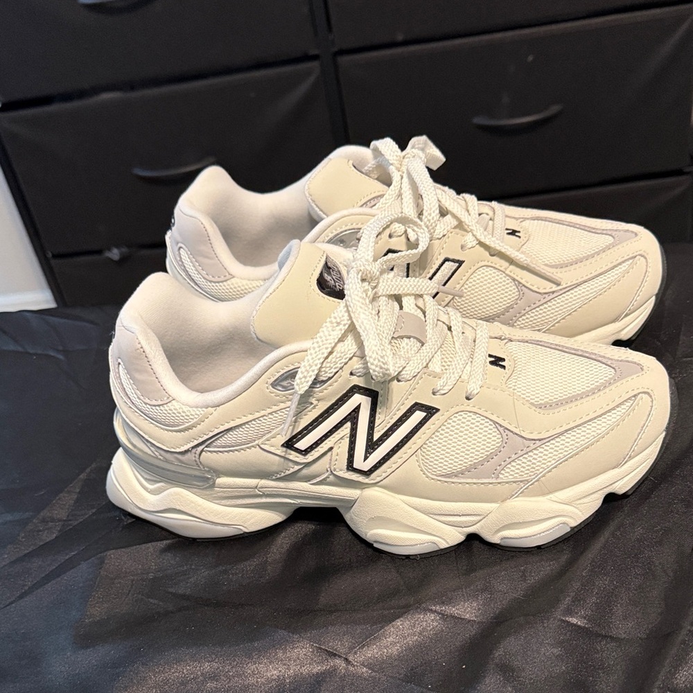 New Balance 9060 Sea Salt Raincloud Runner Sneakers